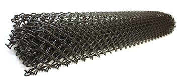 fused and bonded chain link mini mesh